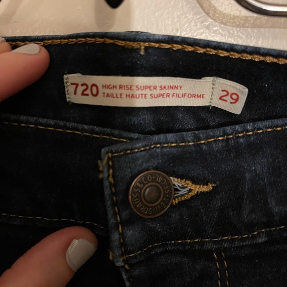 Levi jeans size 29 style 720 - Picture 3 of 4